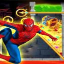 Spiderman Rescue - Pin Pull Challange 7 spiderman rescue pin pull challange